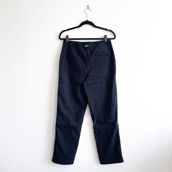 Jamie Sadock Womens Golf Straight Leg Pants Zippered Pockets Black Size 10 - Picture 2 of 7